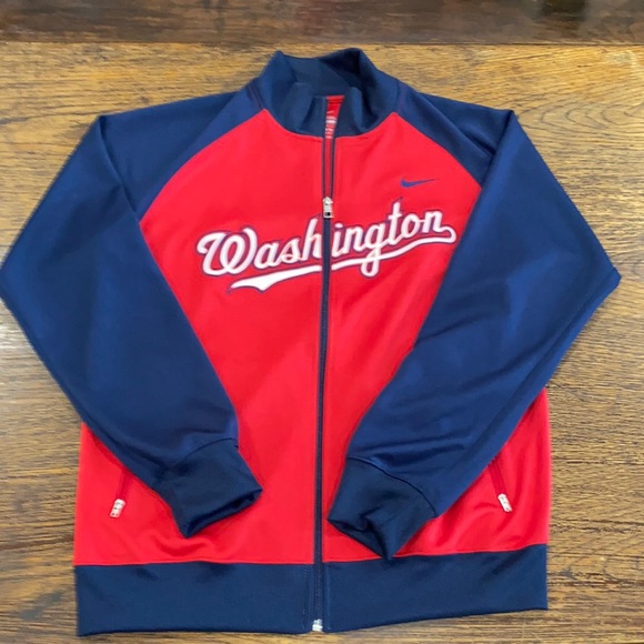 Nike Other - Nike Washington Baseball Light Jacket Mens Large